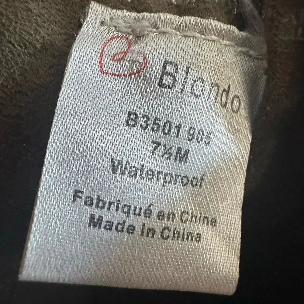 Blondo size women’s
